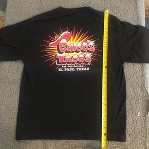 Medium mens tshirt. Chicos Tacos